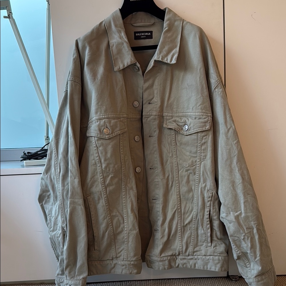Balenciaga Men's Tan Jacket